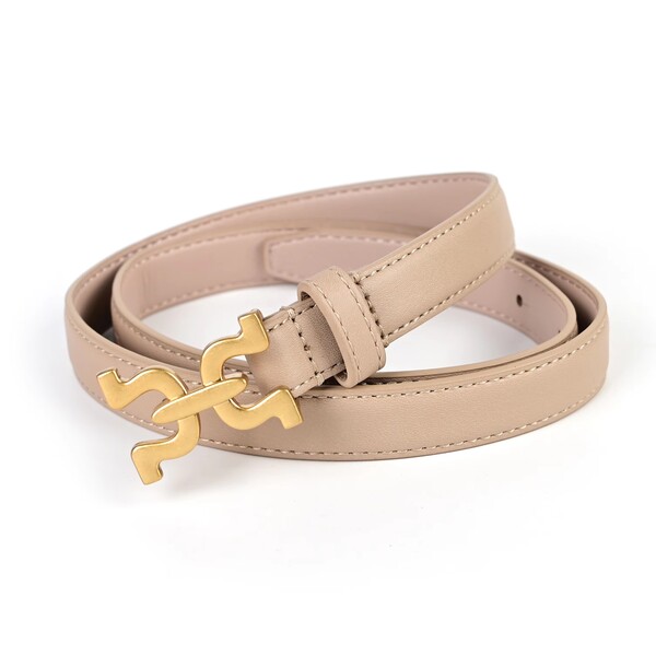 Womens Fashion Adjustable Thin Belt