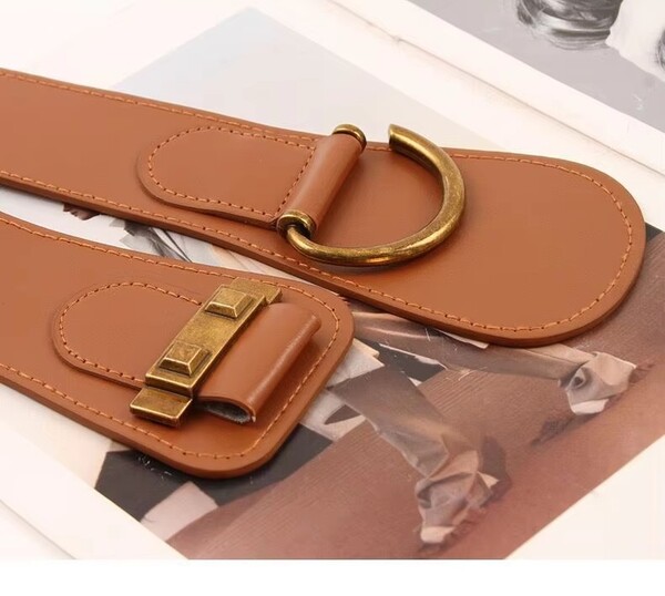 Womens Decorative Elastic Waistband