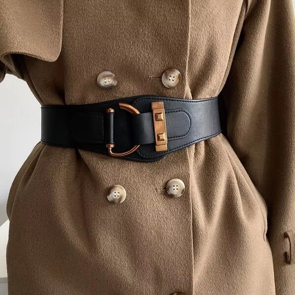 Womens Decorative Elastic Waistband