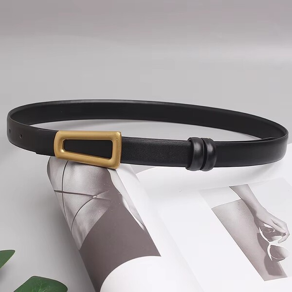 Wholesale New Irregular Gold Buckle Belt