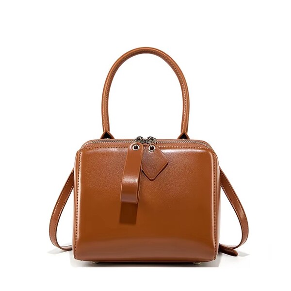 Simple Triangle Design Tote Crossbody Bag