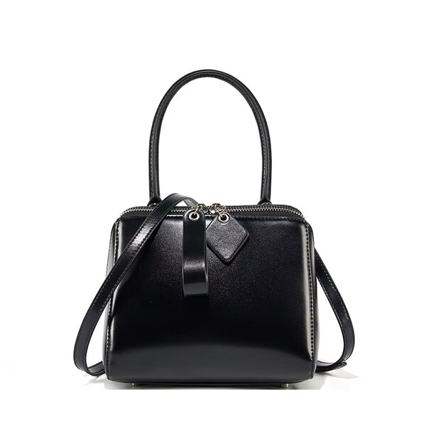 Simple Triangle Design Tote Crossbody Bag