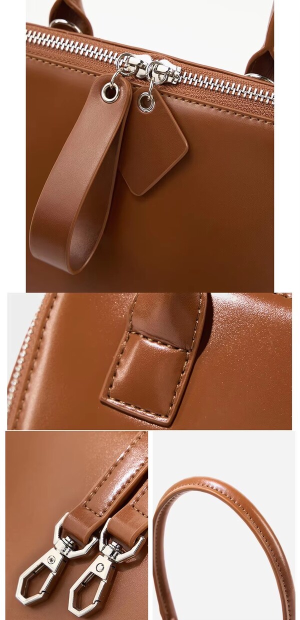Simple Triangle Design Tote Crossbody Bag