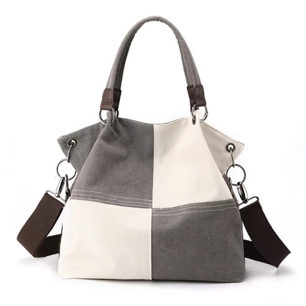 Womens Canvas Multi Purpose Crossbody Bag