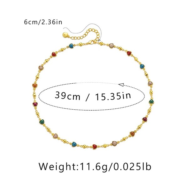 Boho Stone Bead Necklace