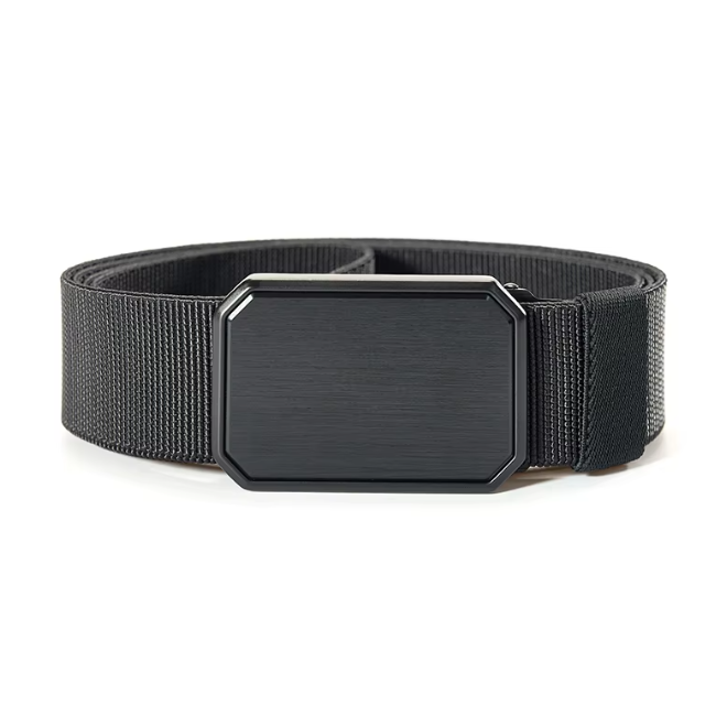 Mens Stretch Nylon Magnetic Belt