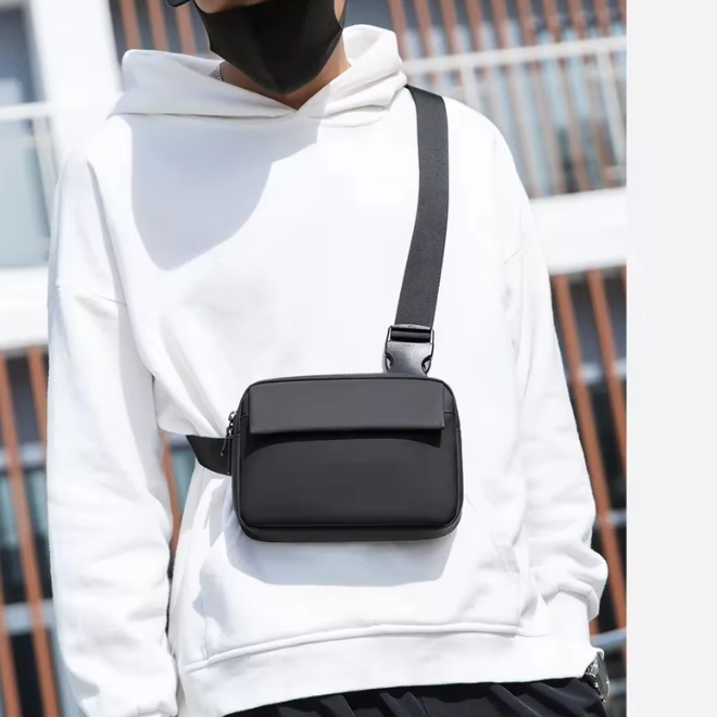 Mini Type Mens Sports Casual Crossbody Bag
