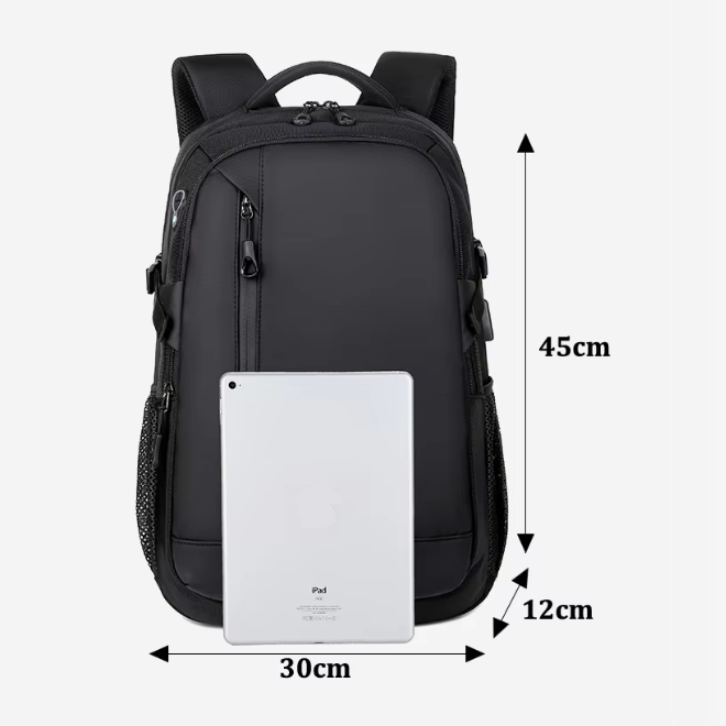Large Capacity Multifunctional Waterproof Anti Theft Backpack with USB