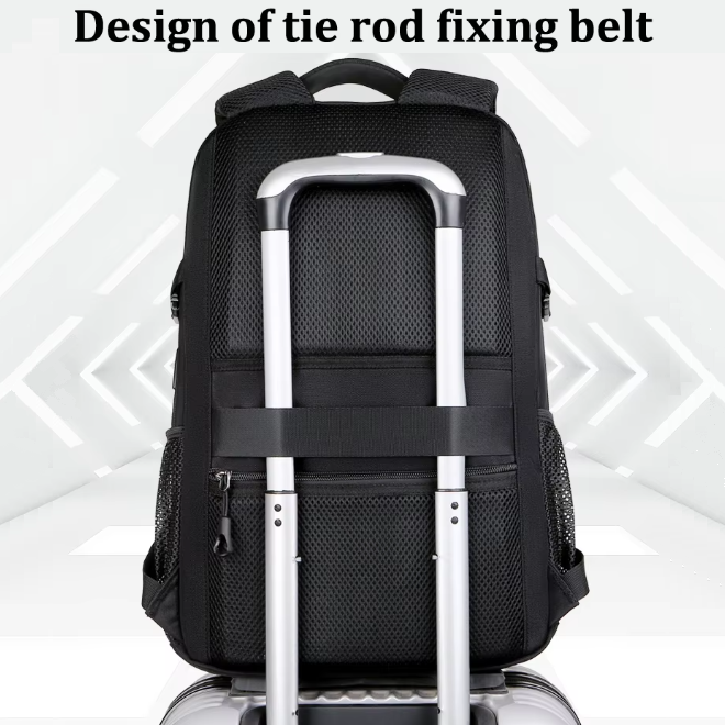 Large Capacity Multifunctional Waterproof Anti Theft Backpack with USB