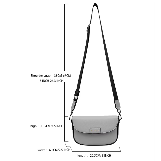 Mens Casual Fashionable Leather Shoulder Bag