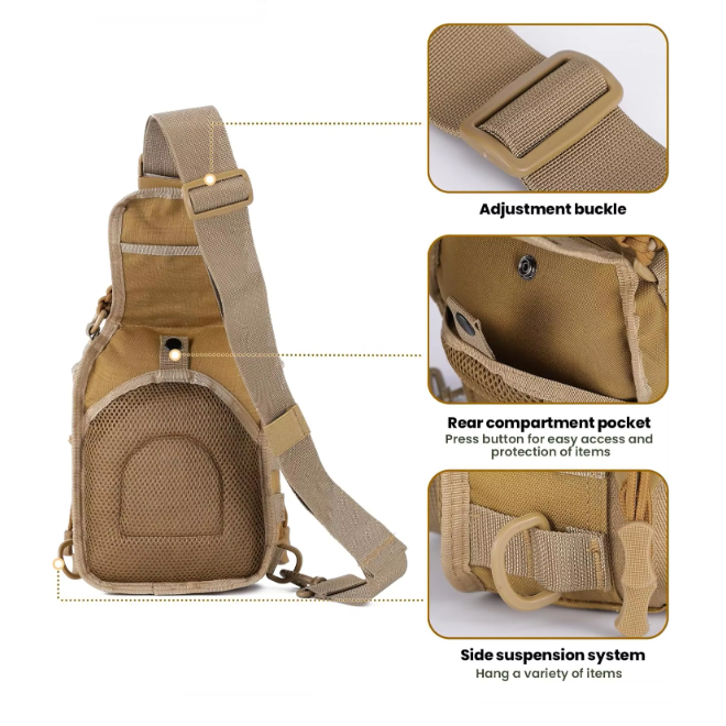 Tactical Sling Backpack for Men